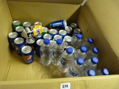 Box Containing Soft Drinks
