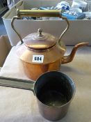 Copper Kettle & Ladle