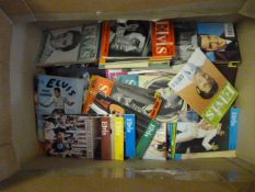Large Collection of Elvis Monthly Magazines