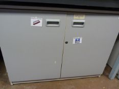 Mobile Double Door Storage Cupboard