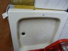 White Shower Tray