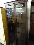 Mahogany Glazed Display Cabinet