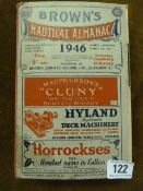 Brown's Nautical Almanac 1946