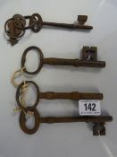Quantity of Georgian Keys