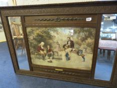 Framed Mirrored Print - Chip off The Old Block