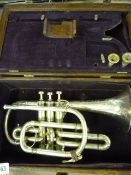 Cased Clipper Tone Trumpet