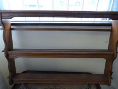 Oak Plate Rack