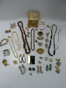 Tray of Costume Jewellery