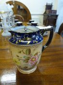 Victorian Wilshaw + Robinson Carlton Ware Blush Water Jug