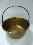 Large Brass Jam Pan