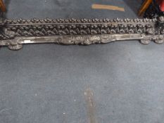 Cast Iron Ornate Fire Grate