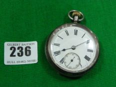 Solid Silver Pocket Watch