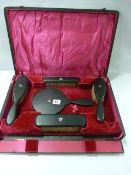 Cased Art Deco Dressing Table Set