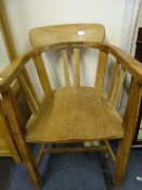 Oak Captains Chair