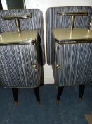 2 1950's Bedside Cabinets