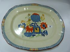 Vintage Masons Meat Plate