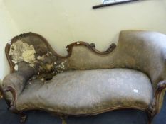 Victorian Mahogany Day Bed