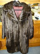 Lady's Full Length Coney Fur Coat