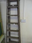 Pair of Wooden Step Ladders
