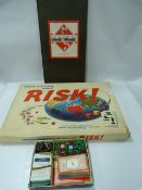 Early Waddingtons Risk Game & Early Monopoly Set