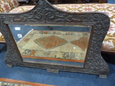 Mahogany Framed Wall Mirror