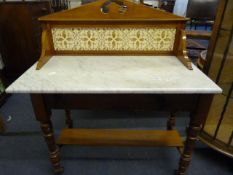 Marble Top Wash Stand