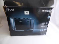 *Hotpoint HD Line 4 Slot Digital Toaster