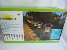 *Set of 8 Tru-bright LED Pathway Lights