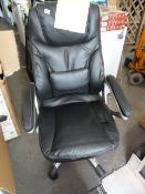 *Black Pure Soft Managers Chair