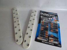 *LED Lamp and Quantity of AA Duracell Batteries