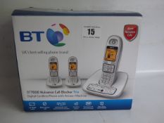 *Set of BT 7600 Trio Cordless Telephones