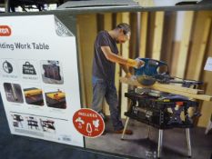 *KETER FOLDING WORKTABLE