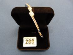 Bangle with Pink Stones