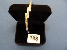 Bangle with Pink Stones