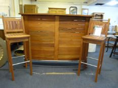 *Hardwood Garden Bar with 2 Stools