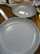 *GREENPAN 2PC FRYPAN SET