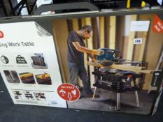 *KETER FOLDING WORKTABLE