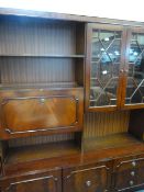 Dark Wooden Wall Unit