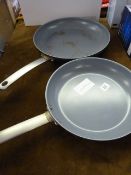 *GREENPAN 2PC FRYPAN SET