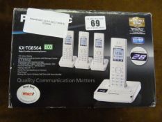 *PANASONIC QUAD DECT WHITE