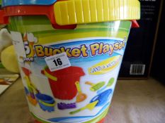 *BUCKET PLAYSET 15PC