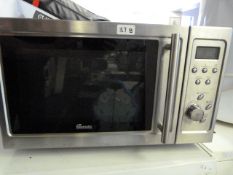 Baumatic Stainless Steel Microwave Oven