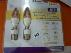 *LUMINUS LED DIMMABLE B11