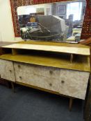 1960's Dressing Table with Mirror