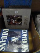 Box containing Books - Reference - Cowboys & Indians etc