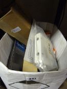 Box Containing Assorted Blade Fuses - Electrical Components - Car Stereo Leads etc