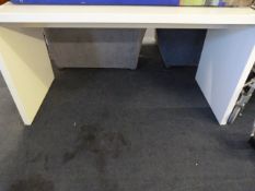 High Gloss White Side Table