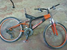 Sports Utilities Cross Mountain Bike - Red and Black
