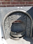 Arch Topped Cast Iron Fire Insert