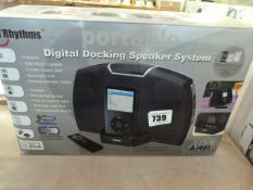 Portable Digital Docking Speaker System